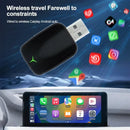 QueenDer Wireless CarPlay Android 2-in-1 Auto Adapter - Smart Box USB Plug & Play Car Gadget