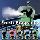 AI Smart Car Air Freshener Rechargeable Adjustable Cute Robot SIntelligent Auto-Spray Air Freshener for Vehicles Car Gadgets