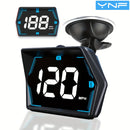 G20 Car Head Up Display GPS HUD Smart Meter Auto GPS Security Overspeed AlarmSpeed Compass Electronic Accessories Hud Displa