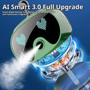 AI Smart Car Air Freshener Rechargeable Adjustable Cute Robot SIntelligent Auto-Spray Air Freshener for Vehicles Car Gadgets