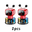 AI Smart Car Air Freshener Rechargeable Adjustable Cute Robot SIntelligent Auto-Spray Air Freshener for Vehicles Car Gadgets
