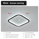 Smart LED Ceiling lamps Human Sensor Smart Home Lighting AC85-265V 18W For  Entrance Room Hallways Corridor Sensor Ceiling Lamp
