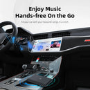 Wired to Wireless Android Auto Adapter with Ambient Light 5G WiFi & BT5.0 USB Plug and Play for OEM Car Radio Wide Compatibility