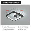 Smart LED Ceiling lamps Human Sensor Smart Home Lighting AC85-265V 18W For  Entrance Room Hallways Corridor Sensor Ceiling Lamp