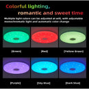 Smart RGB Music Ceiling Light LED Audio Ceiling Lamp Bluetooth APP Remote Control Dimmable Living Room Bedroom Ambient Lighting