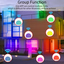 Smart LED Bulb LED Bulb Dimmable 15W 18W E27 B22 110V 220V RGBCW Color Change Lamps Smart Life App Group Control Music Rhythm