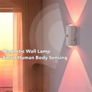 Smart Sensing LED Wall Lamp RGB Ambient Lighting Rechargeable Magnetic Wall Sunset Light Bedroom Corridor Staircase Night Lights
