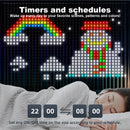 Smart LED Curtain Light APP Control RGB Dimmable DIY Pattern Music Ambient Lighting For Home Holiday Party Christmas Decoration